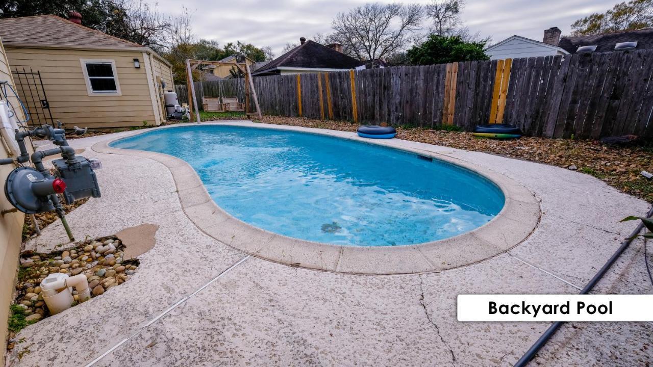 Pool House, 20 Minutes From Dt 4Bdr For 10 Guests - Winkleman Villa Хюстън Екстериор снимка