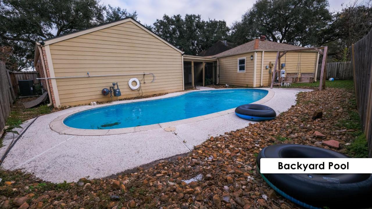 Pool House, 20 Minutes From Dt 4Bdr For 10 Guests - Winkleman Villa Хюстън Екстериор снимка